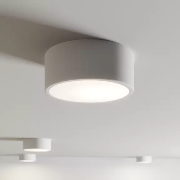 Lampenwelt Deckenleuchte Cleo, Ø 20 cm, weiß Sonderangebot der Fabrik