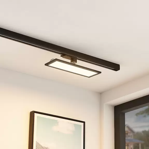 Lampenwelt Arcchio Hairis 3-Phasen-LED-Panel schwarz 3000 K Speichern exportieren