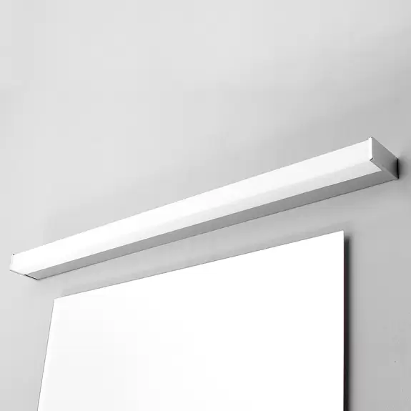 Lampenwelt LED-Bad- und Spiegelleuchte Philippa, eckig, 88cm, chrom Verkauf