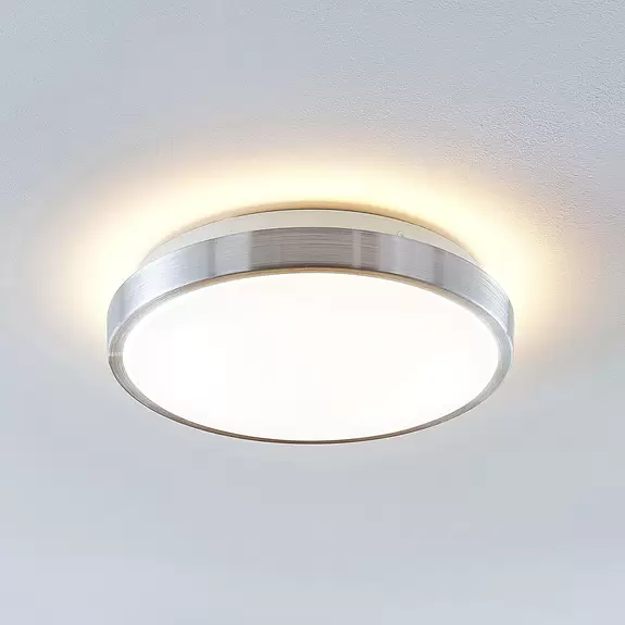 Lampenwelt Lindby Emelie LED-Deckenlampe, rund, 27 cm Sonderangebot