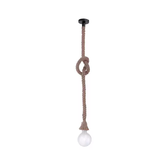 Lampenwelt Pendelleuchte Rope mit Seil, einflammig Muttertagsangebot