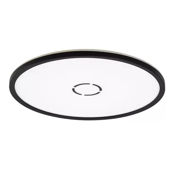 Lampenwelt LED-Deckenleuchte Free, Ø 42 cm, schwarz Online Outlet