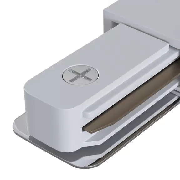 Lampenwelt Verbinder Track, 1-Phasen-Schiene starr, weiß Exklusive Angebote