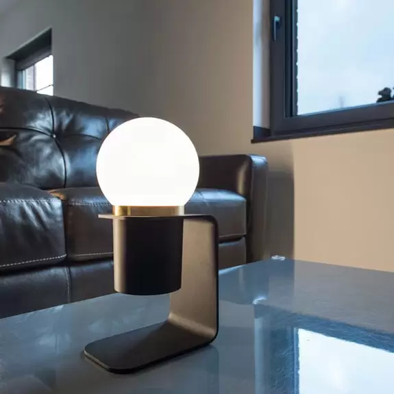 Lampenwelt SLV Tonila LED-Tischleuchte schwarz/messing Zeitbegrenzte Promotion