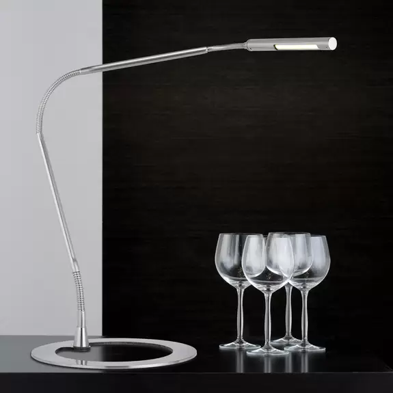 Lampenwelt Paulmann Plaza LED-Schreibtischlampe, Eisen Fabrikladen