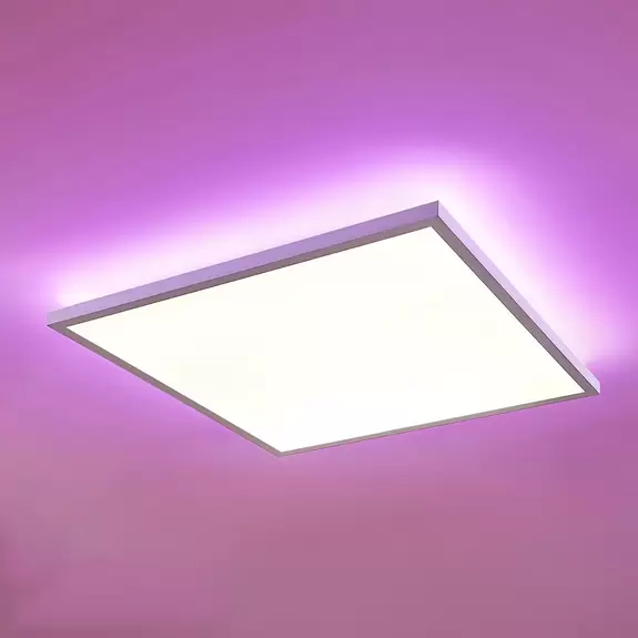 Lampenwelt LED-Panel Brenda CCT mit Fernbedienung, 60 x 60cm Kostenloser Versand