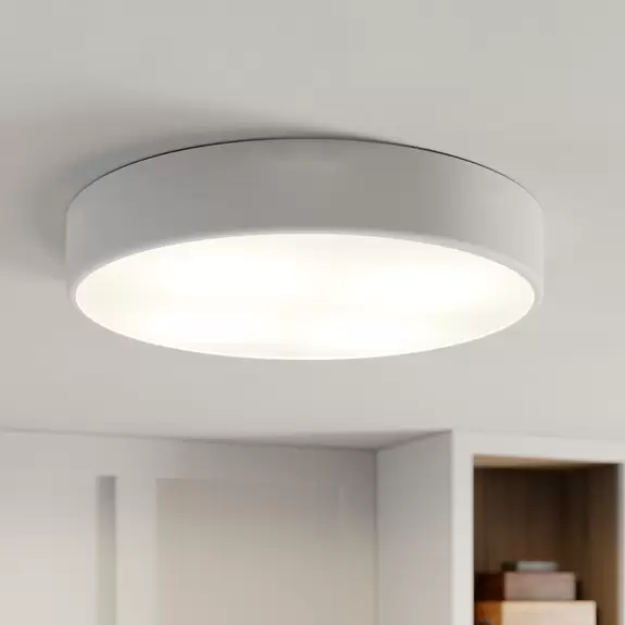 Lampenwelt Deckenleuchte Cleo, Ø 50 cm, weiß Exklusive Angebote