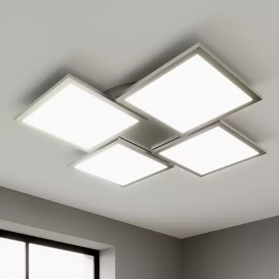 Lampenwelt LED-Deckenleuchte Ilira, dimmbar, CCT, 4-flammig Riesige Ersparnisse