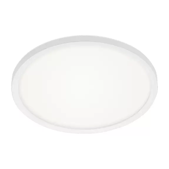 Lampenwelt LED-Panel Slim RGBW Effekt Ø29,3cm weiß Kostenloser Versand international