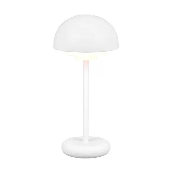 Lampenwelt LED-Tischlampe Elliot, IP44, Akku, Touchdim, weiß Speichern exportieren