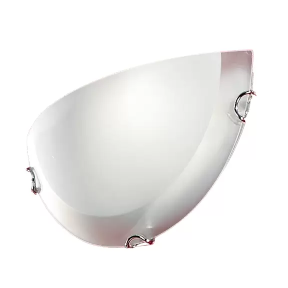 Lampenwelt Wandleuchte Agada, Opalglas, Chrom, halbrund Cyber Monday