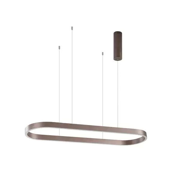 Lampenwelt Lucande Smart LED-Hängeleuchte Melinay, kaffee, CCT, Tuya VIP-Rabatte
