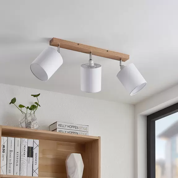 Lampenwelt Lindby Imarin Deckenstrahler, 3-flammig, weiß Zeitbegrenzte Promotion