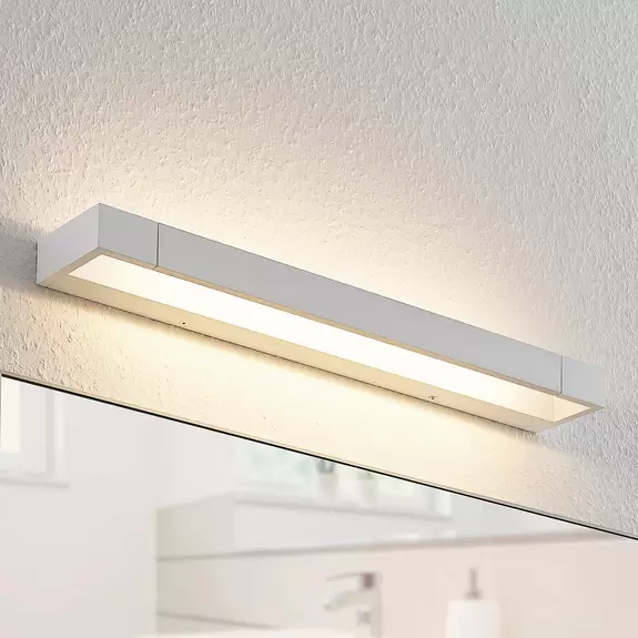 Lampenwelt Arcchio Jora LED-Bad- und Spiegelleuchte, IP44, weiß, 60 cm Verkauf
