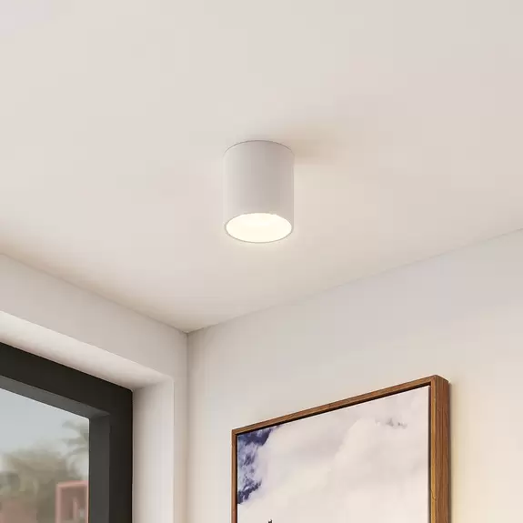 Lampenwelt Arcchio Zaki LED-Deckenleuchte, rund, weiß Blitzangebot