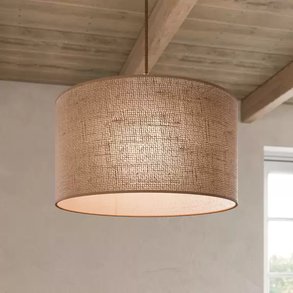 Lampenwelt Hängeleuchte Senso, rund, Ø 40 cm Rabatte dieses Monats