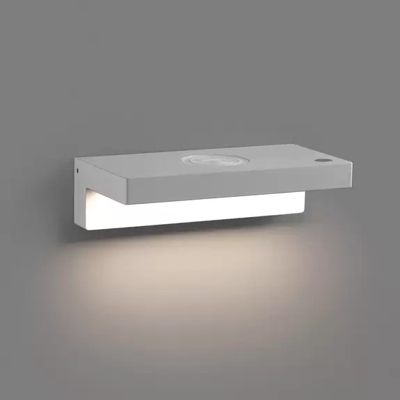 Lampenwelt LED-Wandlampe Well, USB+Wireless Charger, weiß Online