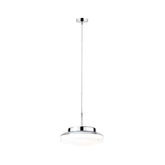 Lampenwelt Paulmann Luena LED-Hängeleuchte IP44 chrom Ø25cm Fabrik Onlineshop