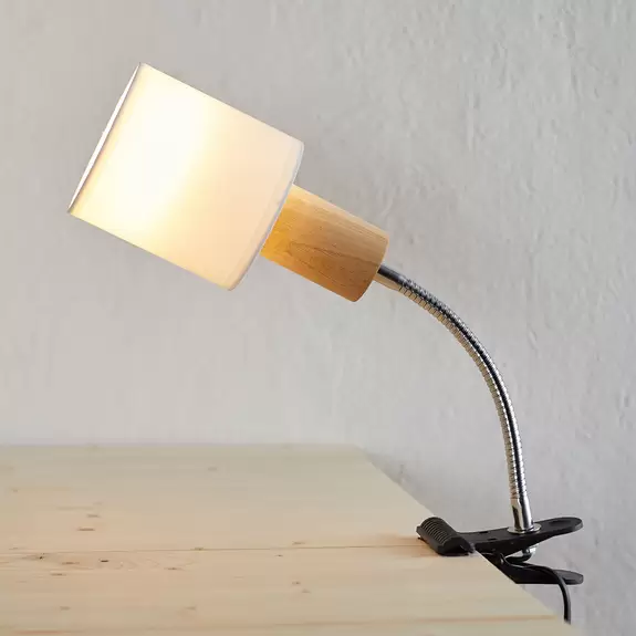 Lampenwelt Klemmleuchte Clampspots Flex mit beweglichem Arm Versandkostenfrei