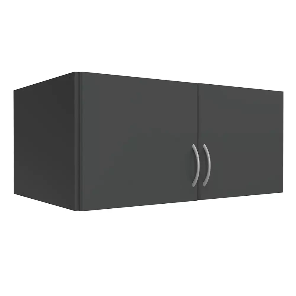Lomadox Aufsatzschrank graphit MIAMI-43, B/H/T ca. 80/40/54 cm