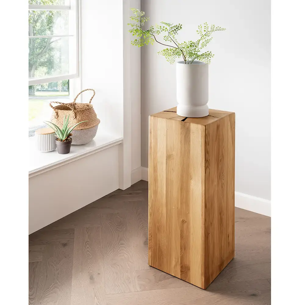 Lomadox Beistelltisch Set 2-teilig modern in Eiche massiv geölt KIMBERLEY-69 Angebote