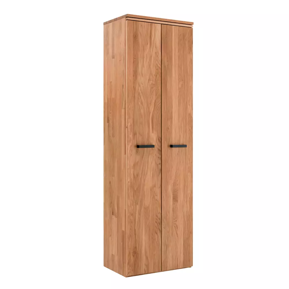 Lomadox Flur Möbel Set LEUNA-64 in Eiche massiv geölt, B/H/T: ca. 160/200/39 cm Günstig kaufen