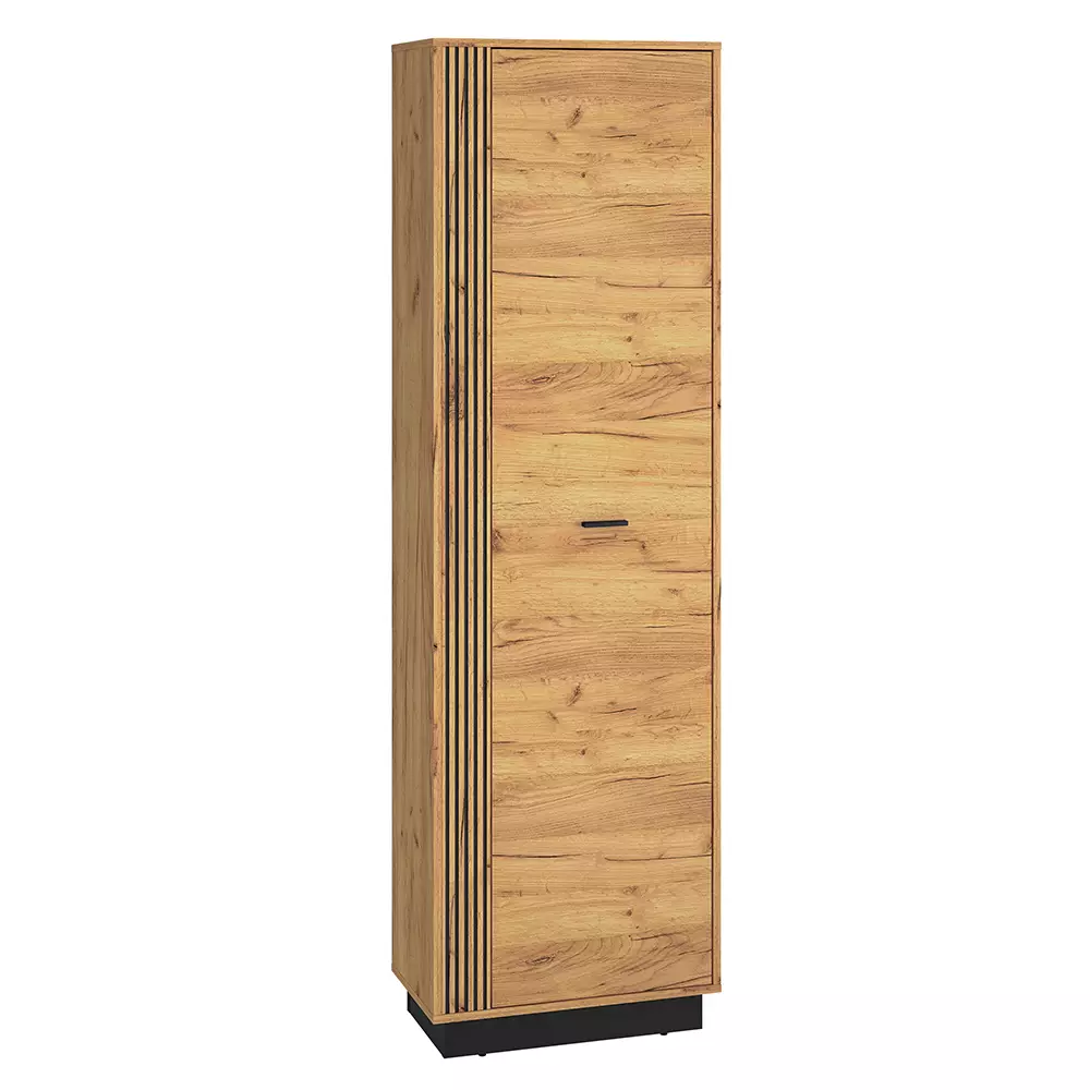 Lomadox Flur Schrank in Gold Craft Eiche VINICA-131