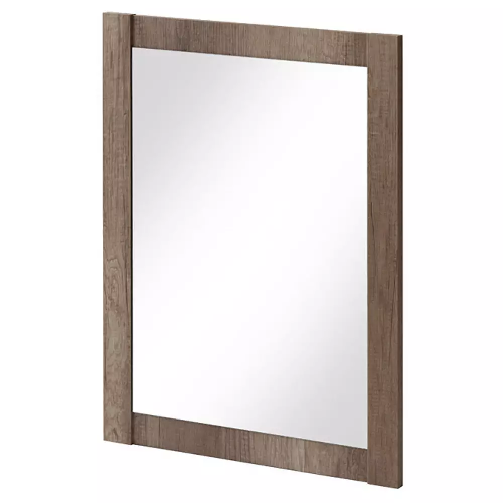 Lomadox Badezimmer Waschplatz inkl. 60cm Keramik Waschbecken, Country Eiche Nb. MOSINA-56, B x H x T ca. 60 x 200 x 46cm Black Friday Preise