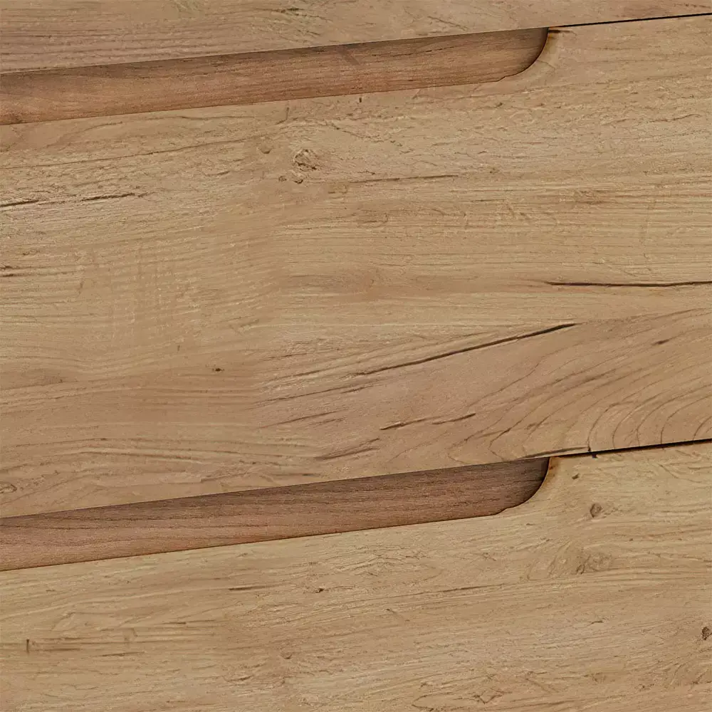 Lomadox Bademöbel Set LUTON-56-CRAFT, Wotan Eiche Nb., B/H/T ca. 130/200/46 cm Outlet