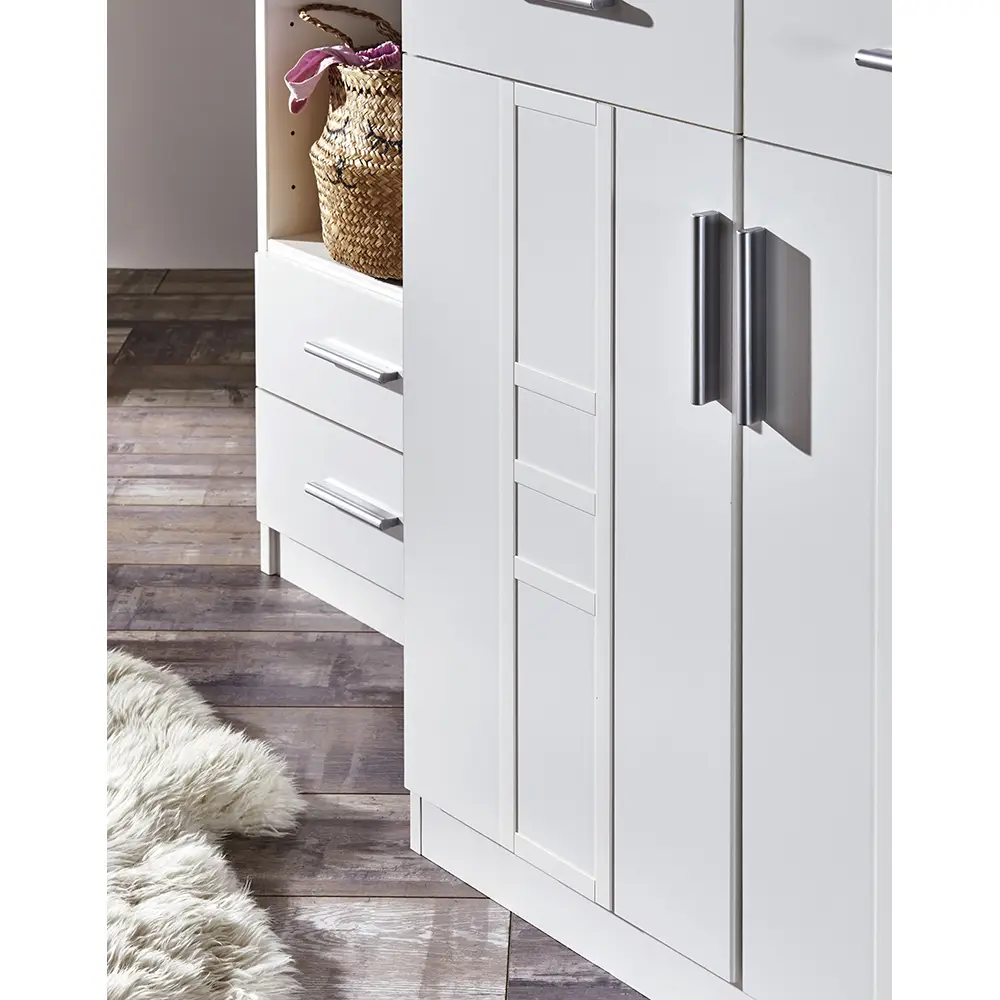 Lomadox Babyzimmer Möbel Serie in weiß BEELEN-43 - selbst zusammenstellen Online Shopping