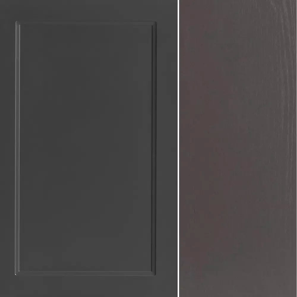 Lomadox Backofen-Umbauschrank 60 cm in grau MONTERREY-03 Meist gekauft