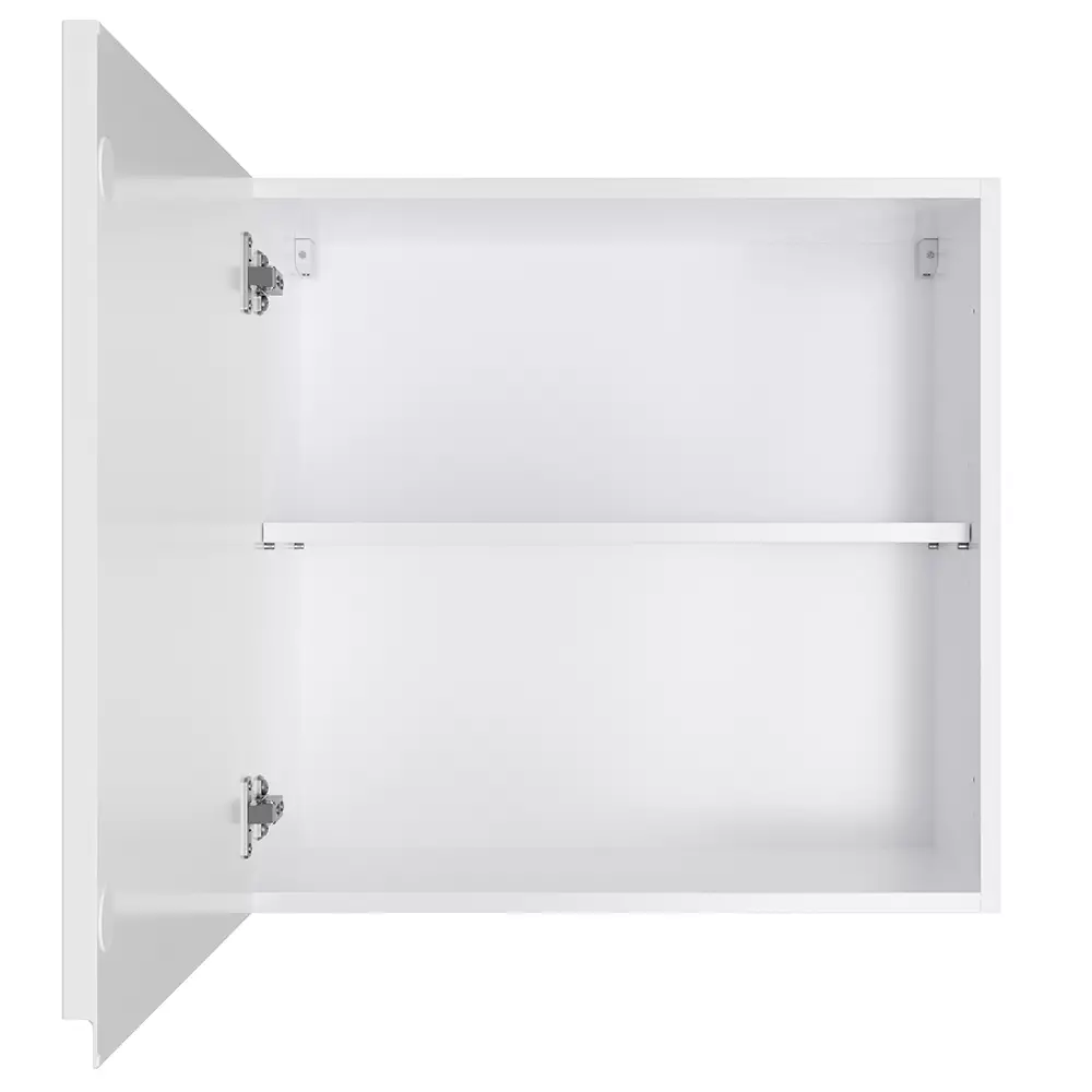 Lomadox Hängeschrank 60 cm in Hochglanz weiß MARSEILLE-03 Exklusivangebot