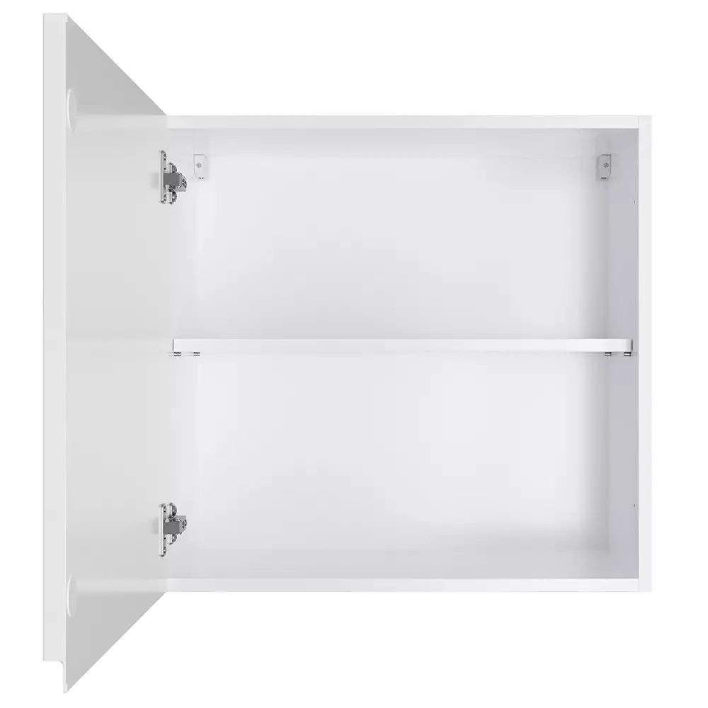 Lomadox Hängeschrank 60 cm in Hochglanz weiß MARSEILLE-03 Preisnachlass