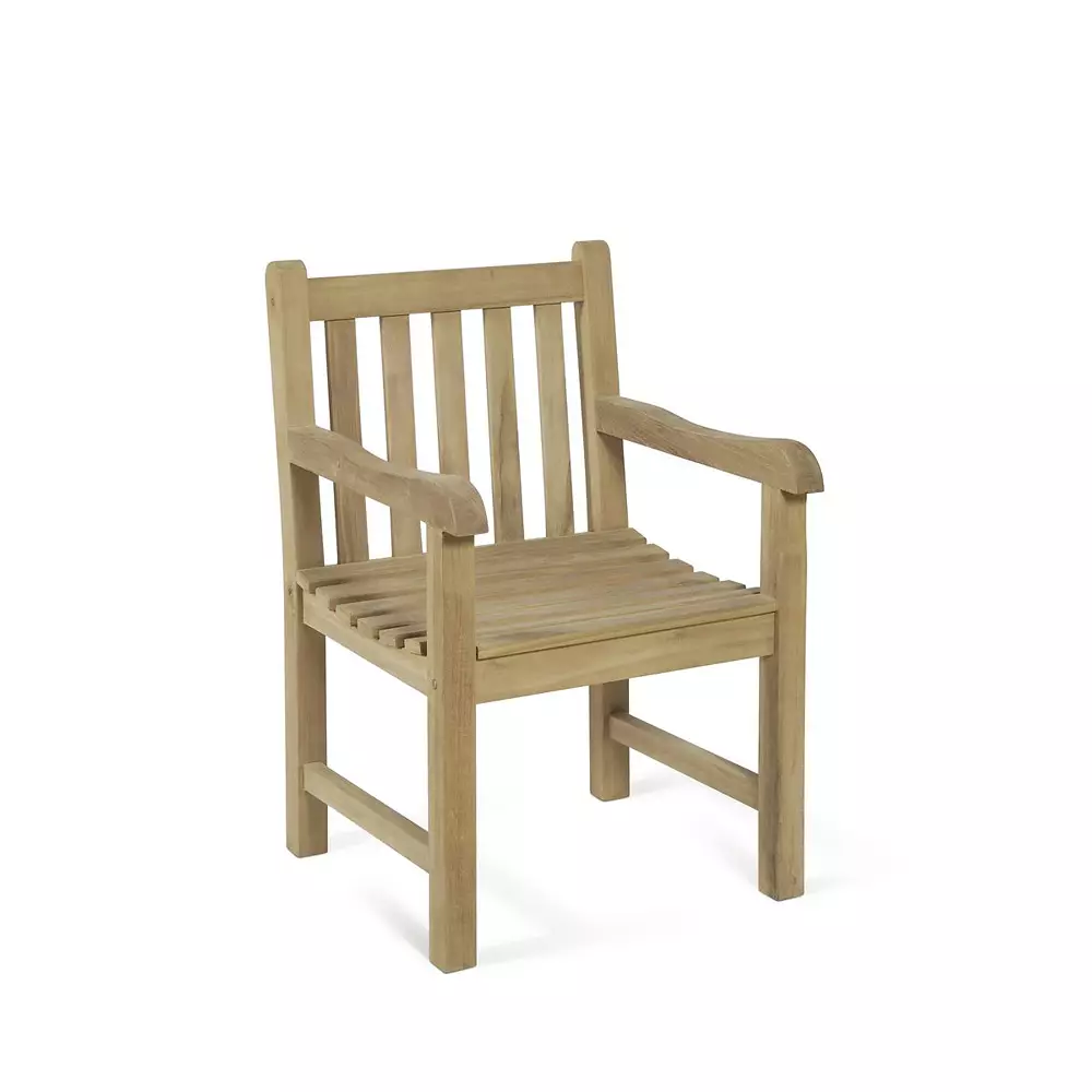 Lomadox Armsessel aus Teak GARDA-120, B/H/T: ca. 63/92/60 cm