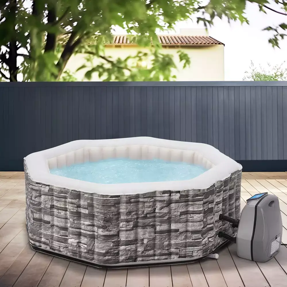 Lomadox Aufblasbarer Whirlpool CORDOBA-100 195x70 cm