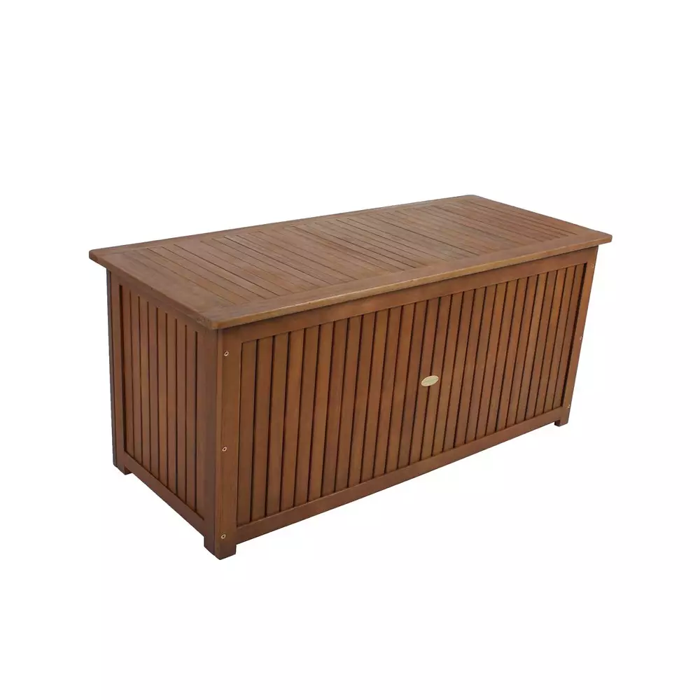 Lomadox Auflagenbox aus Akazie GARDA-120, B/H/T: ca. 133/58/55 cm