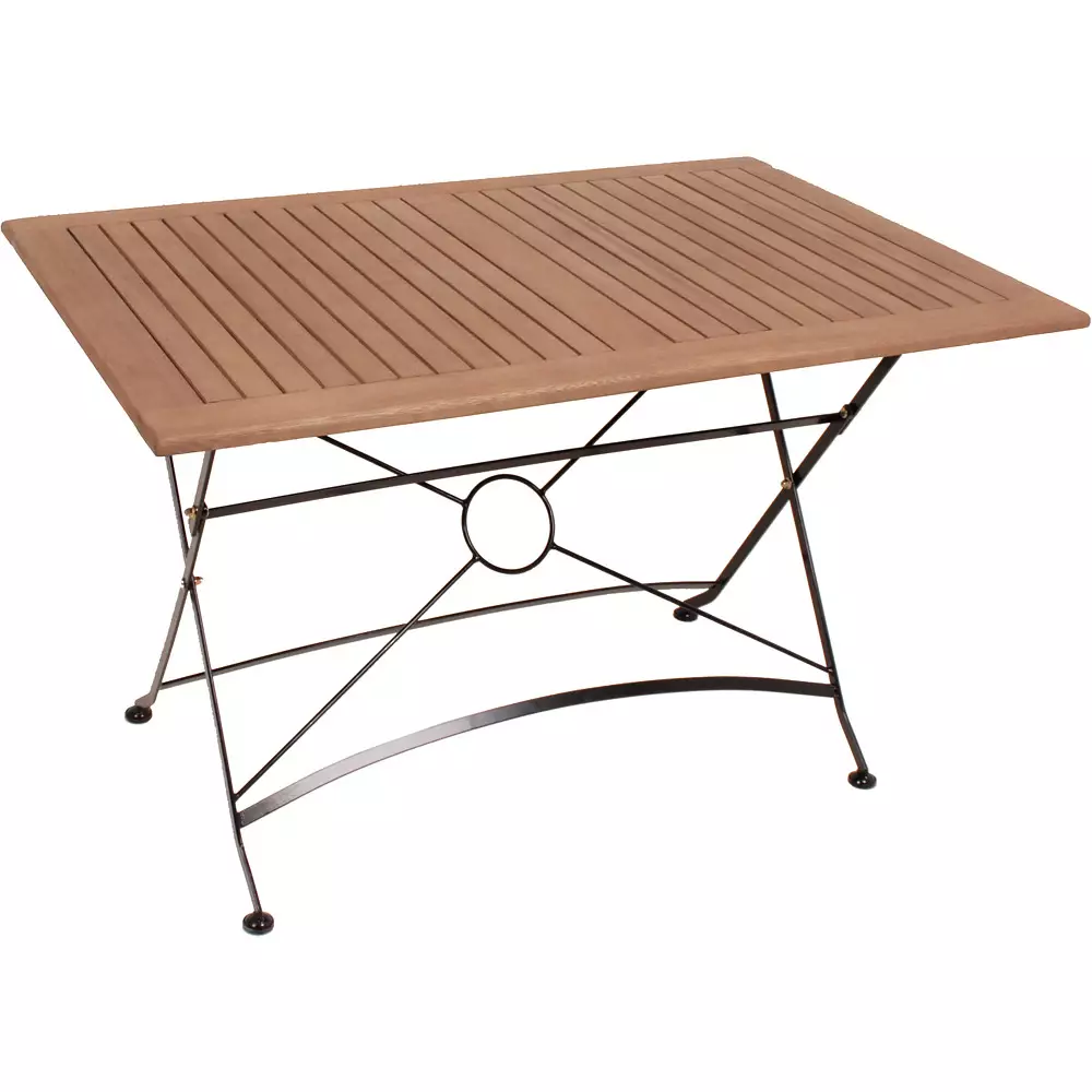 Lomadox Balkon Set 4-tlg. aus Eukalyptus GARDA-120 in braun Letzte 3 Tage