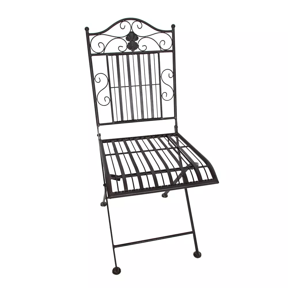 Lomadox Balkonset GARDA-120 in schwarzbraun Letzter Tag