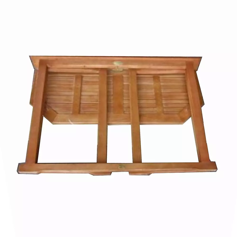 Lomadox Balkontisch mit praktischer Klappfunktion GARDA-120 aus Eukalyptus, B/H/T: ca. 100/75/50 cm Bis zu 60% Rabatt