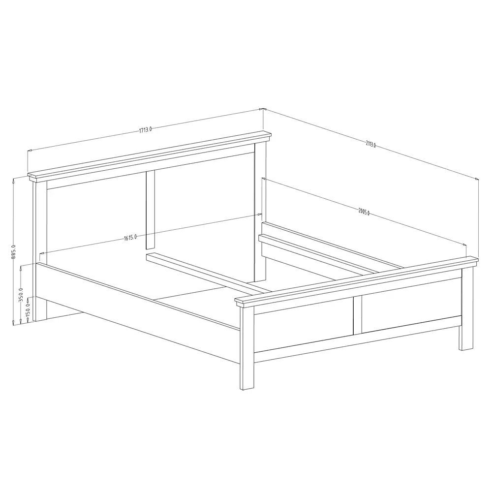 Lomadox Schlafzimmer Komplett Set EPSOM-83 Doppelbett Liegefläche 160 x 200 cm, in grün mit Lefkas Eiche Nb Angebote