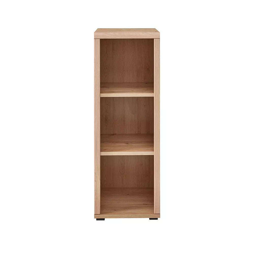 Lomadox Aktenregal 44cm, 124cm hoch, Altesche gebürstet, teilmassiv, SARINA-36 Neuheiten