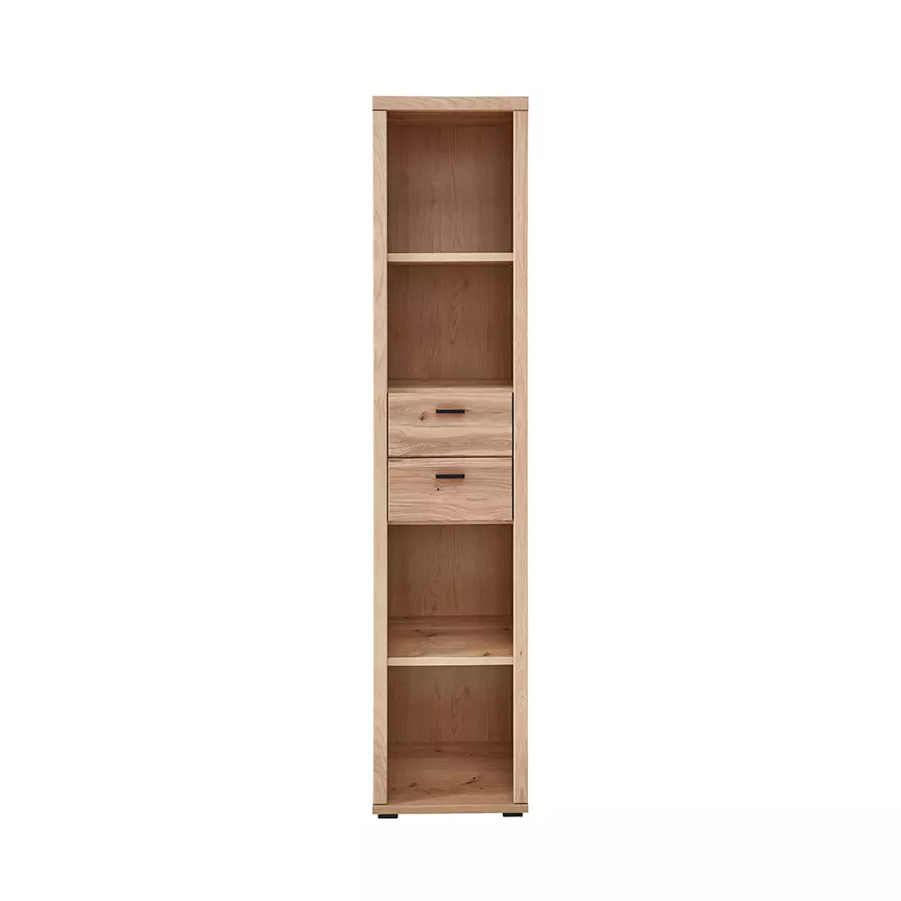 Lomadox Aktenregal 44cm, Altesche gebürstet, teilmassiv, SARINA-36 Bestseller