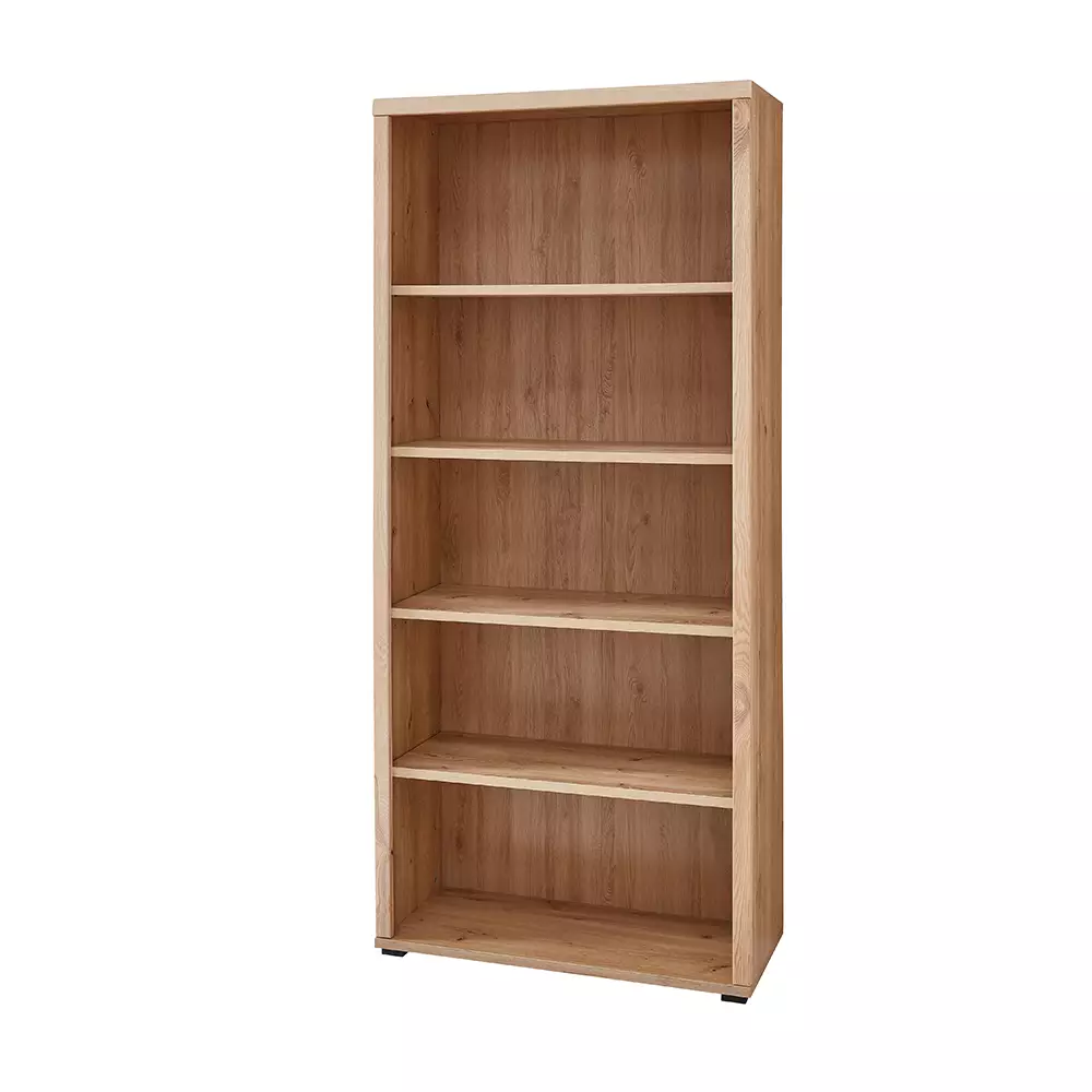 Lomadox Aktenregal 90cm, Altesche gebürstet, teilmassiv, SARINA-36