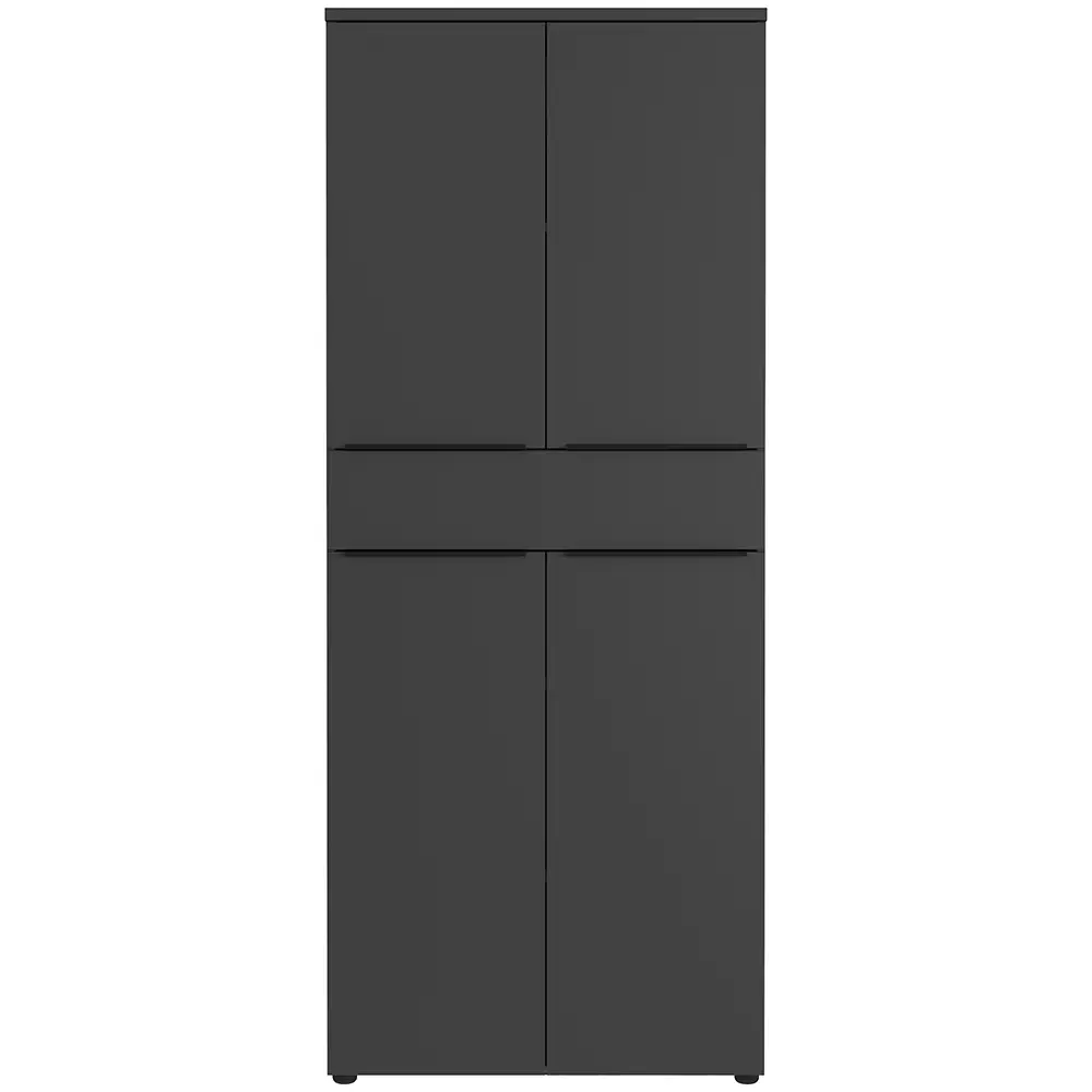 Lomadox Aktenschrank 81cm, graphit, MEMPHIS-01 Nur für heute