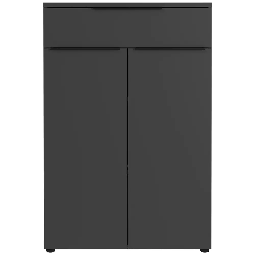 Lomadox Aktenschrank 81cm, graphit, MEMPHIS-01 Vierteljährliche Förderung