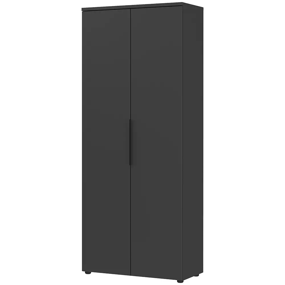 Lomadox Aktenschrank 81cm, graphit, MEMPHIS-01