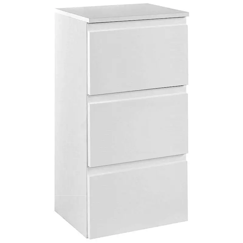Lomadox Unterschrank COMO-03, Hochglanz weiß, B x H x T ca.: 40 x 79 x 35cm