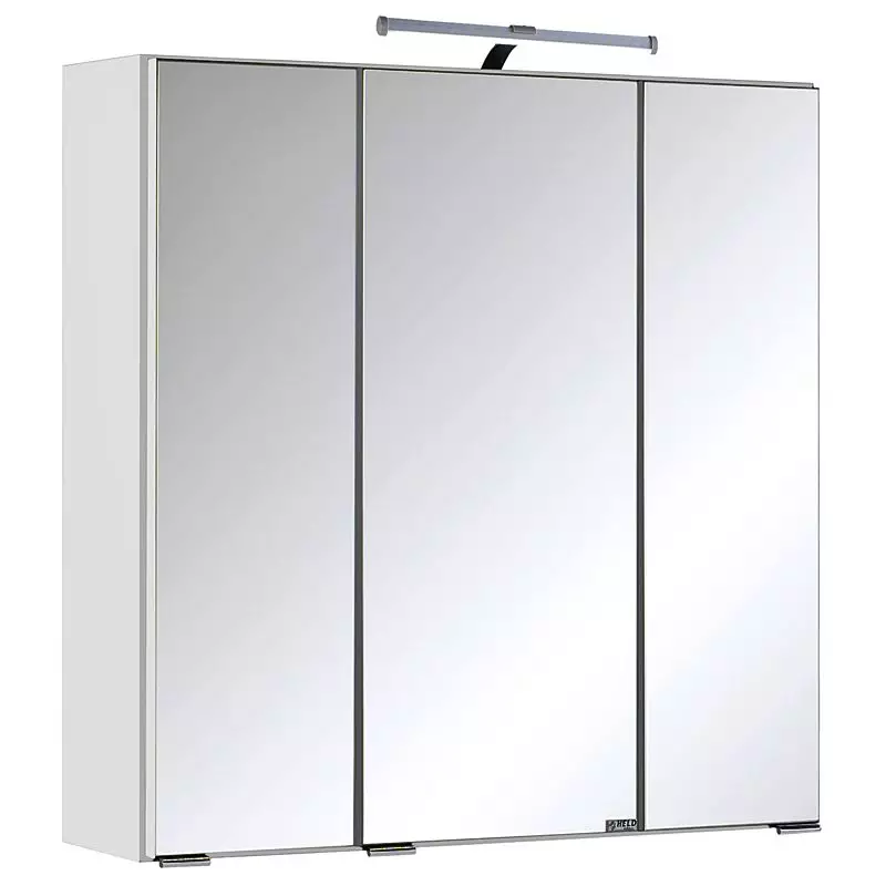 Lomadox Spiegelschrank COMO-03, weiß, B x H x T ca.: 60 x 64 x 20cm
