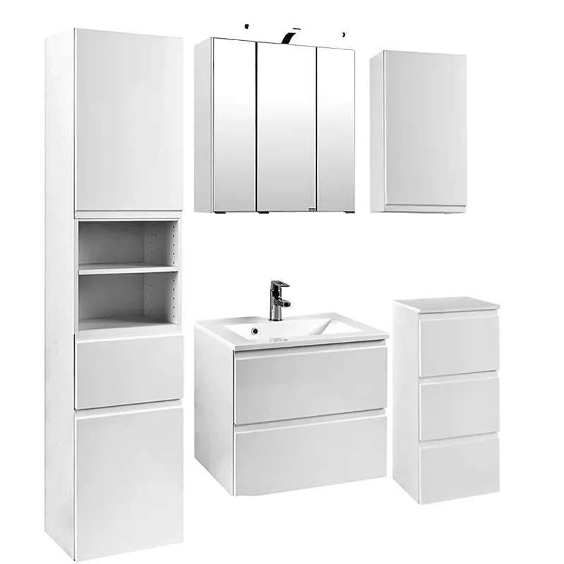 Lomadox Hängeschrank COMO-03, Hochglanz weiß, B x H x T ca.: 40 x 64 x 20cm Neueste Mode