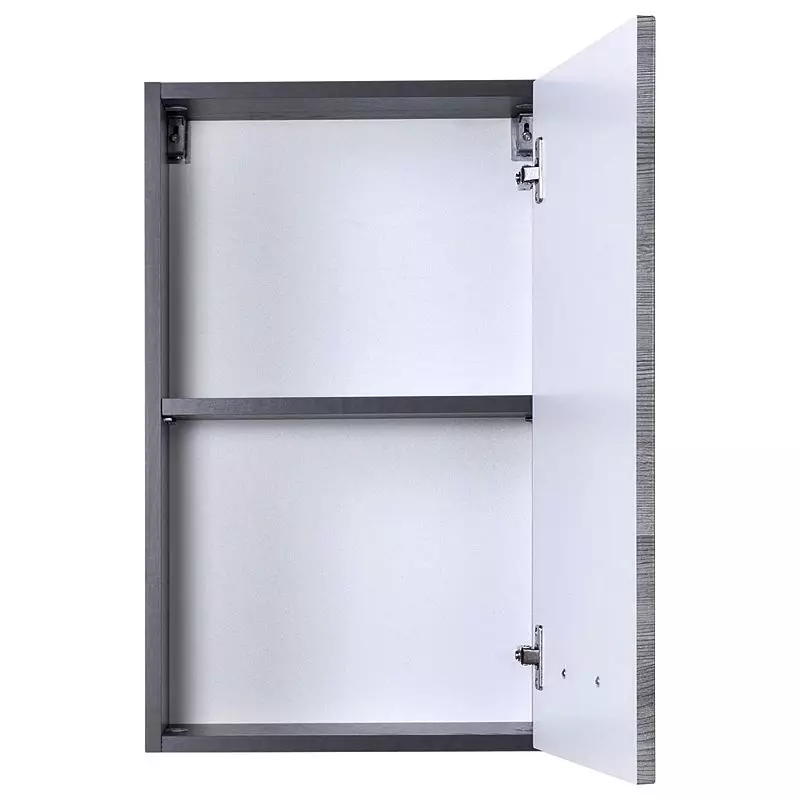 Lomadox Hängeschrank FLORIDO-03 Eiche rauchsilber, graphitgrau, ca. 40 x 64 x 20 cm Bestseller